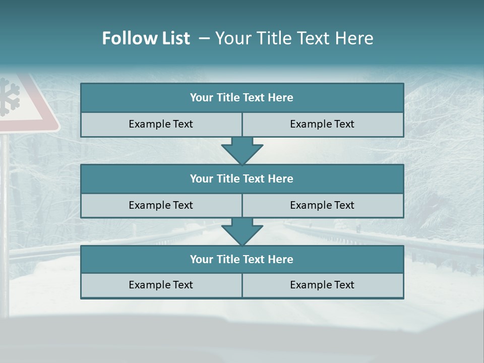 Signs Chains Car PowerPoint Template