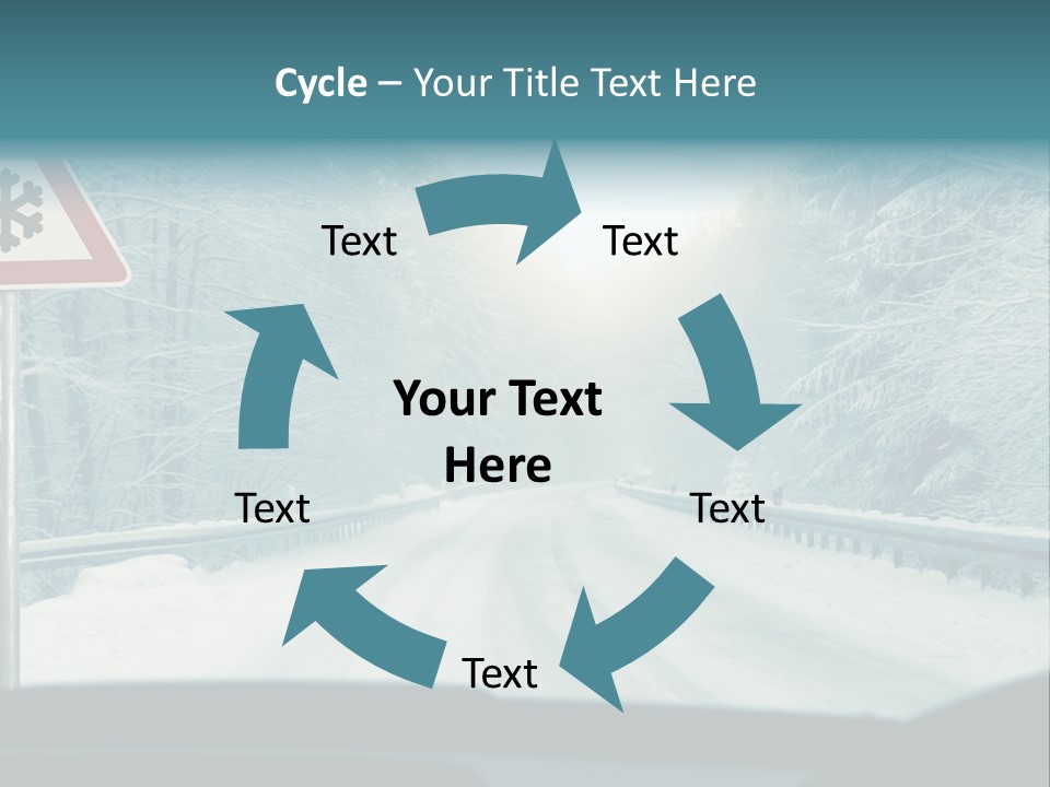 Signs Chains Car PowerPoint Template