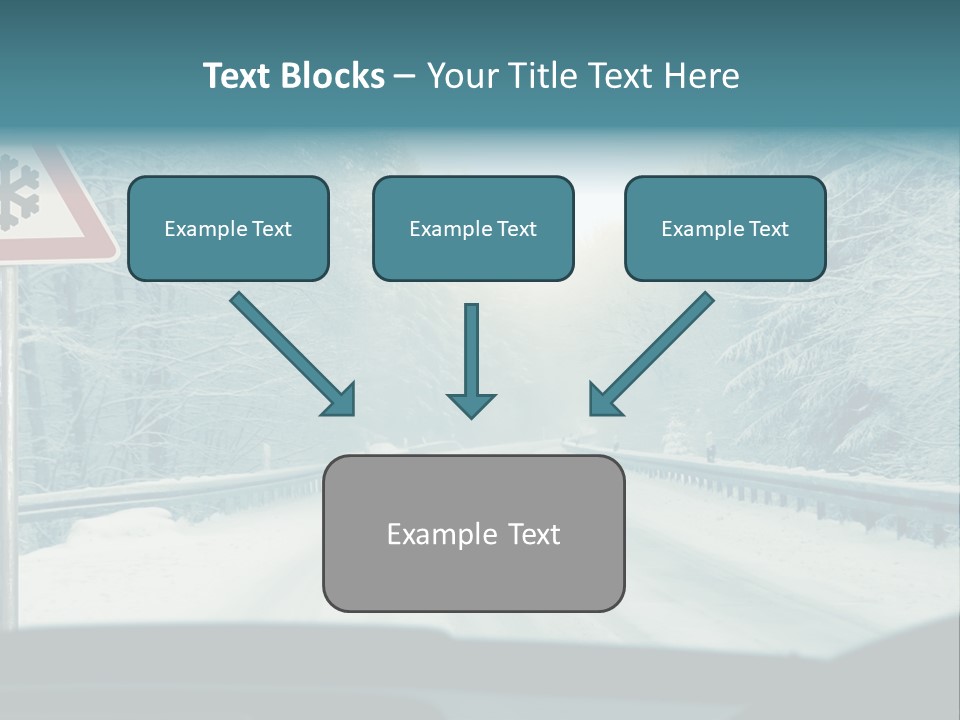 Signs Chains Car PowerPoint Template