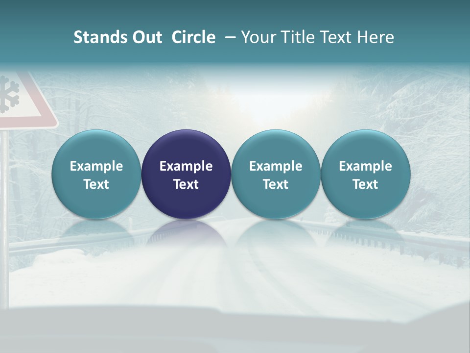 Signs Chains Car PowerPoint Template