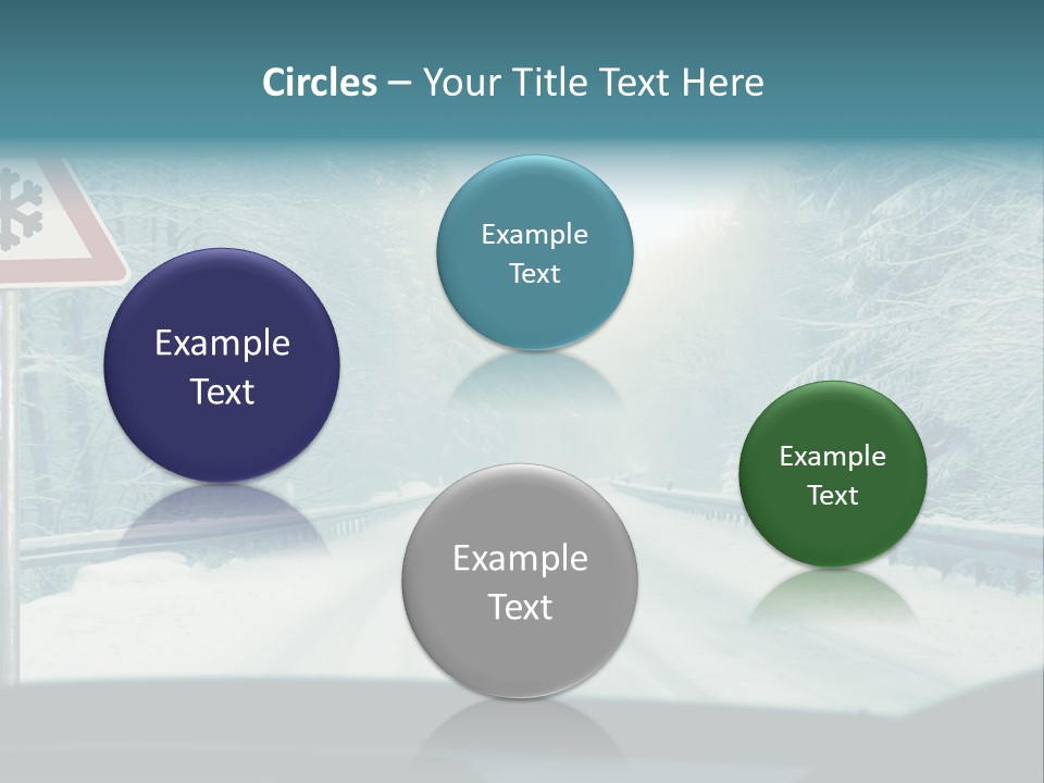 Signs Chains Car PowerPoint Template