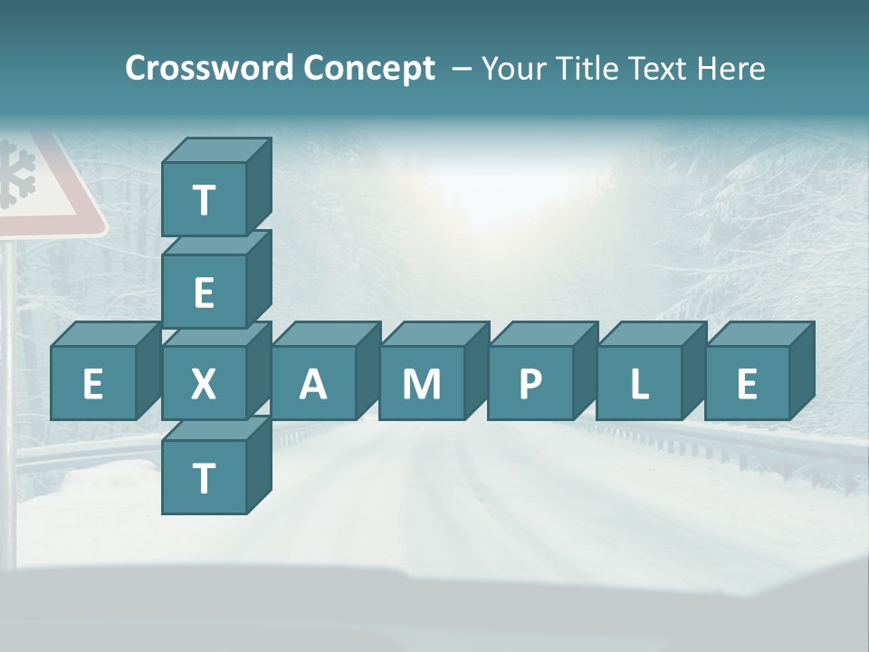 Signs Chains Car PowerPoint Template