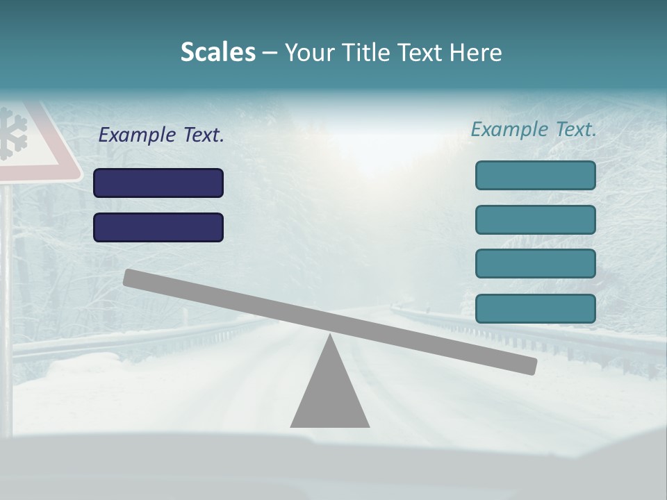 Signs Chains Car PowerPoint Template