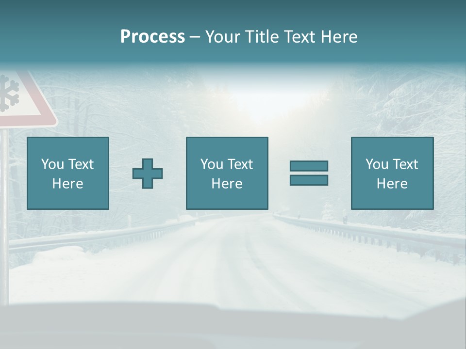 Signs Chains Car PowerPoint Template
