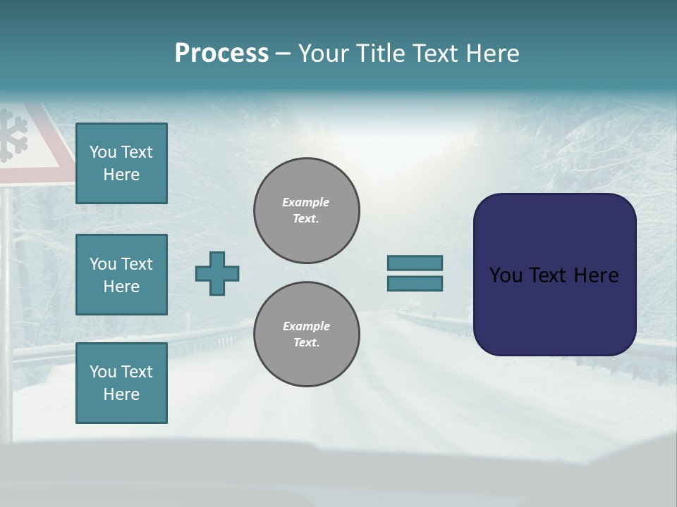 Signs Chains Car PowerPoint Template