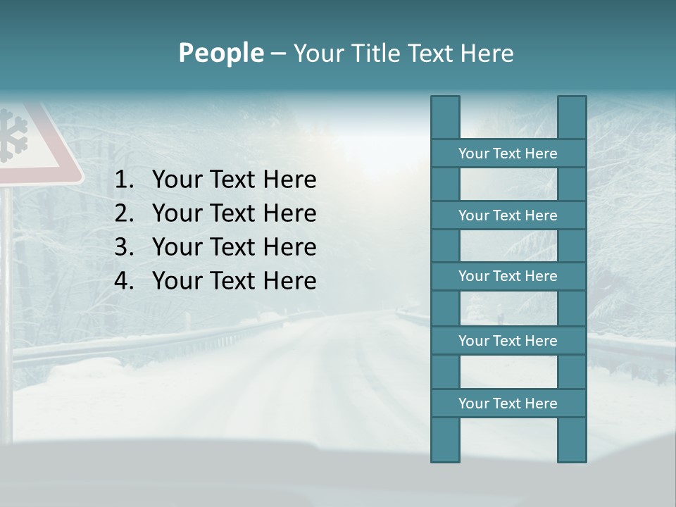 Signs Chains Car PowerPoint Template