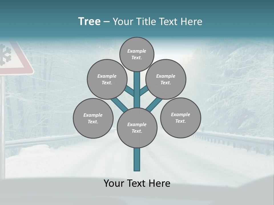 Signs Chains Car PowerPoint Template