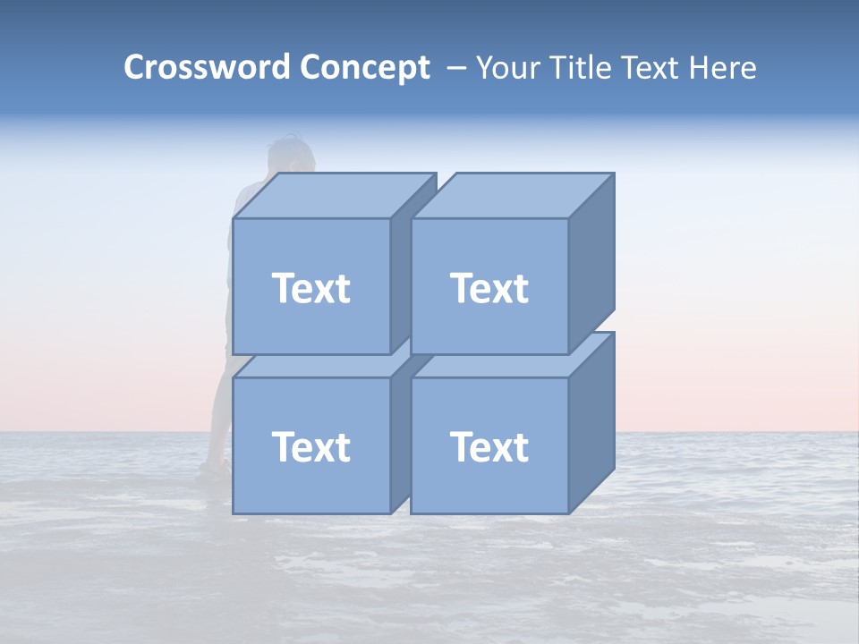 Silence Enjoyment Holiday PowerPoint Template