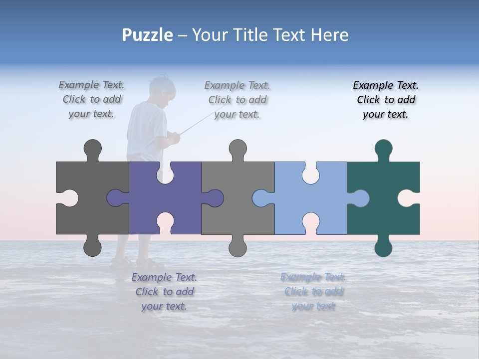 Silence Enjoyment Holiday PowerPoint Template