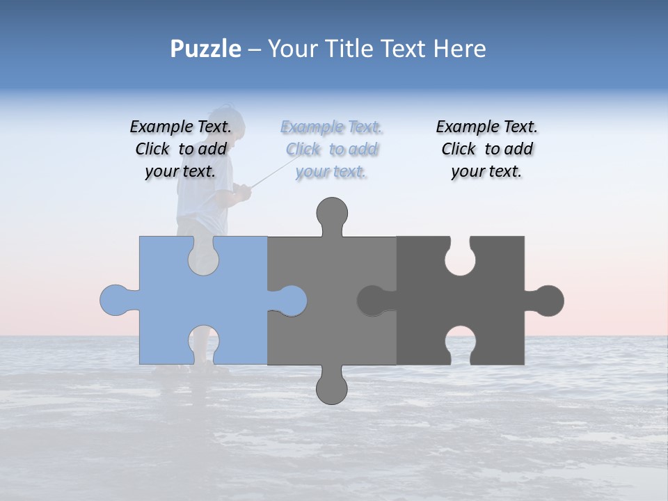 Silence Enjoyment Holiday PowerPoint Template