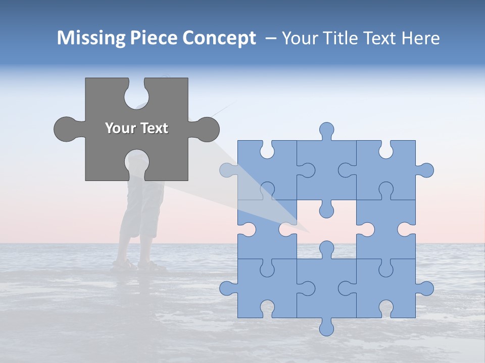 Silence Enjoyment Holiday PowerPoint Template