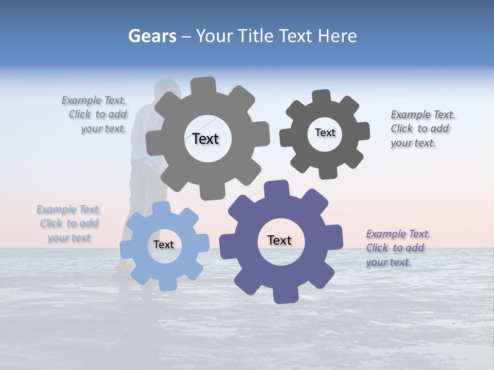 Silence Enjoyment Holiday PowerPoint Template