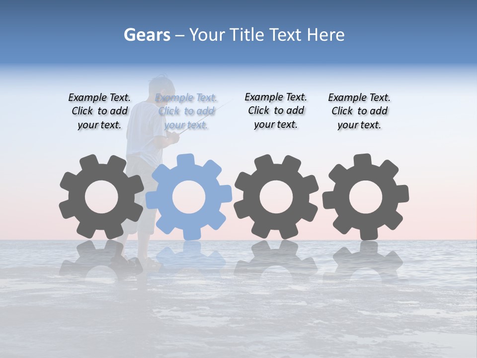 Silence Enjoyment Holiday PowerPoint Template