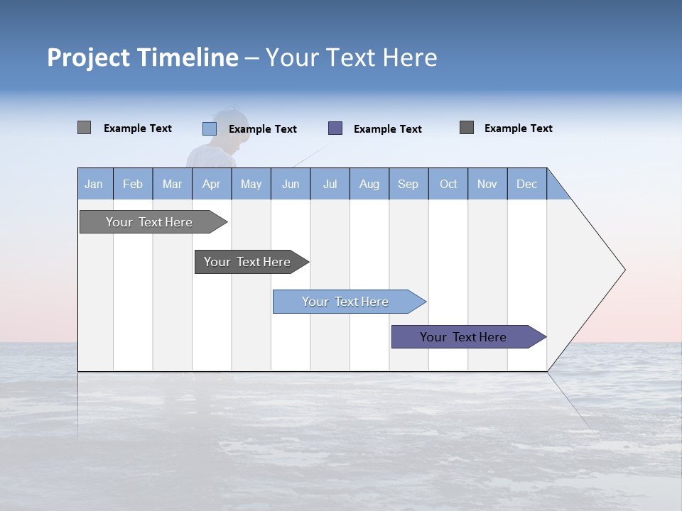 Silence Enjoyment Holiday PowerPoint Template