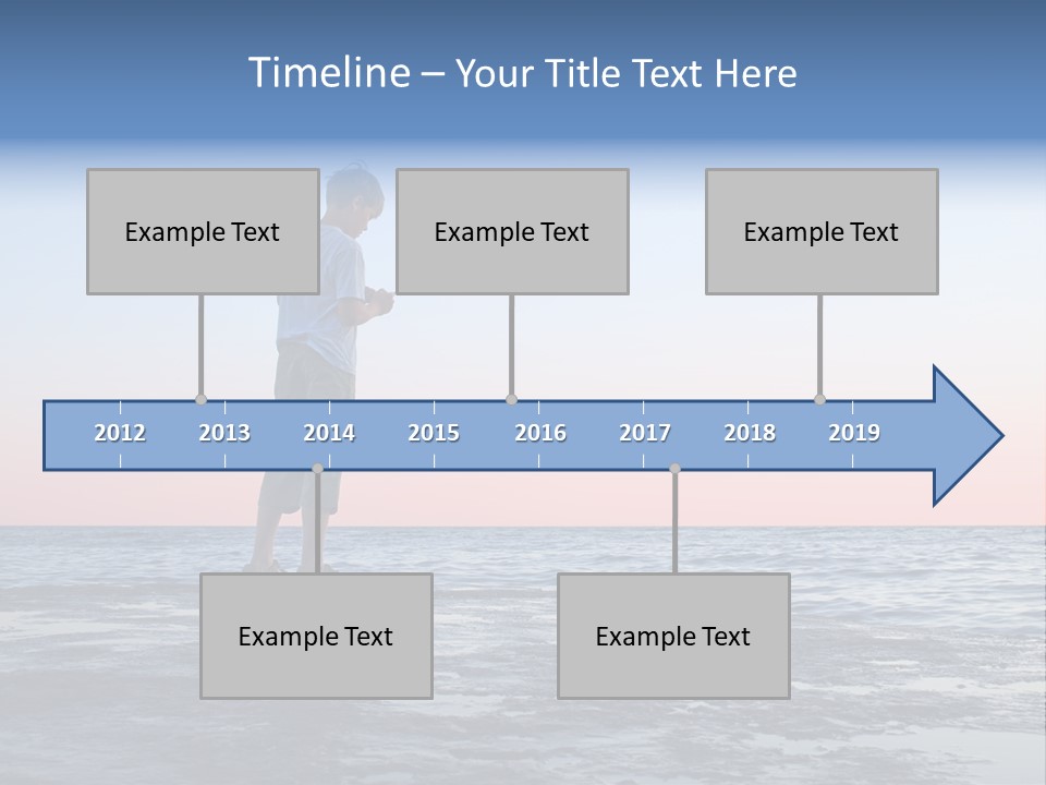 Silence Enjoyment Holiday PowerPoint Template