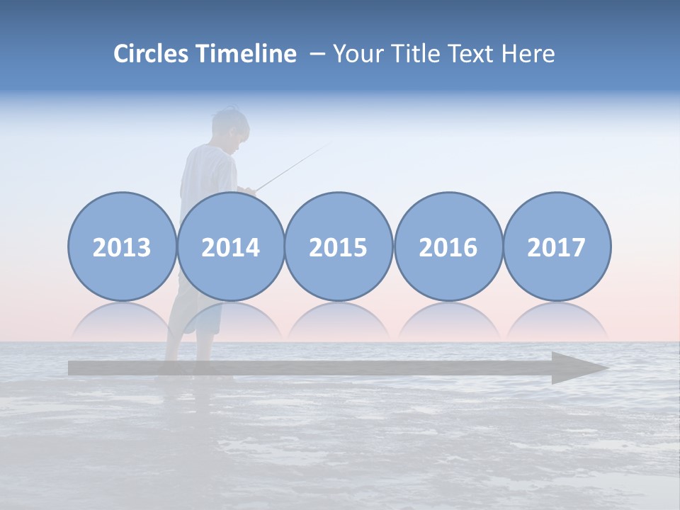 Silence Enjoyment Holiday PowerPoint Template