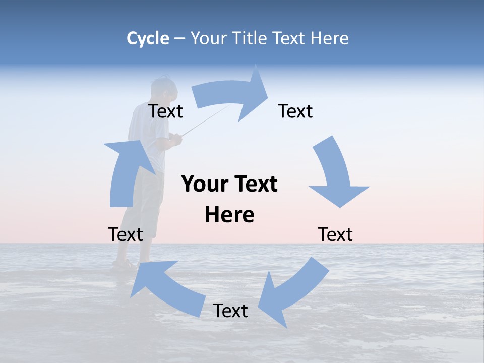 Silence Enjoyment Holiday PowerPoint Template
