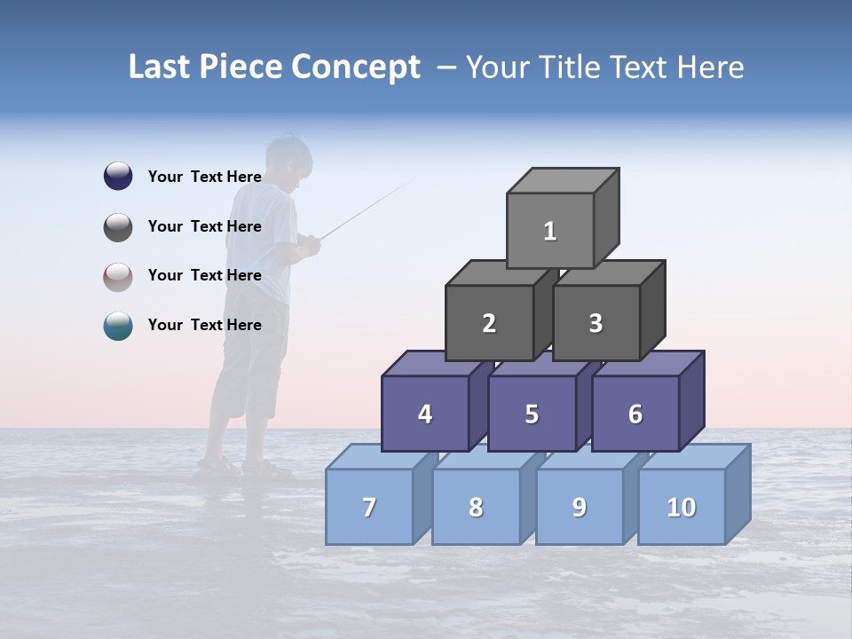 Silence Enjoyment Holiday PowerPoint Template