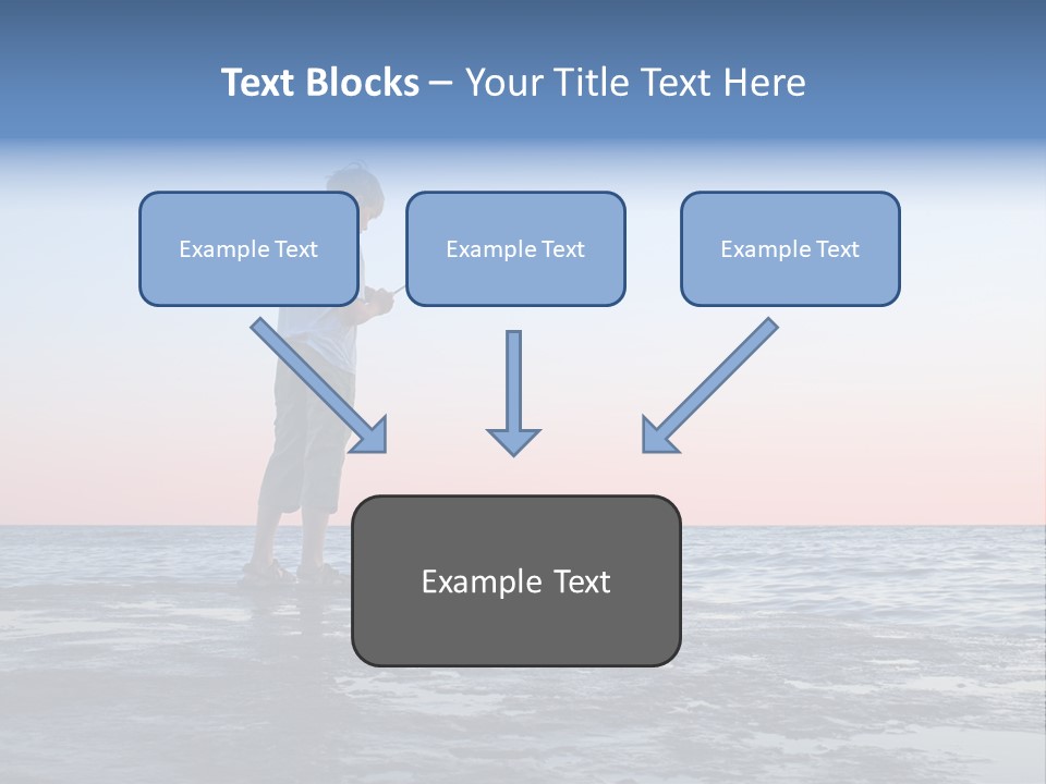 Silence Enjoyment Holiday PowerPoint Template