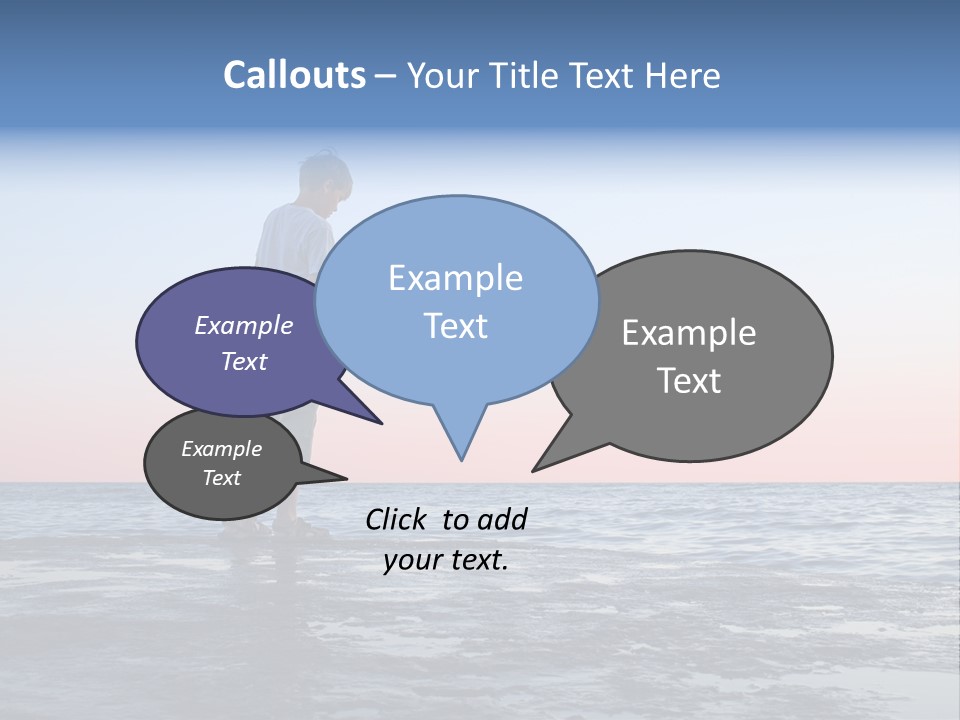 Silence Enjoyment Holiday PowerPoint Template