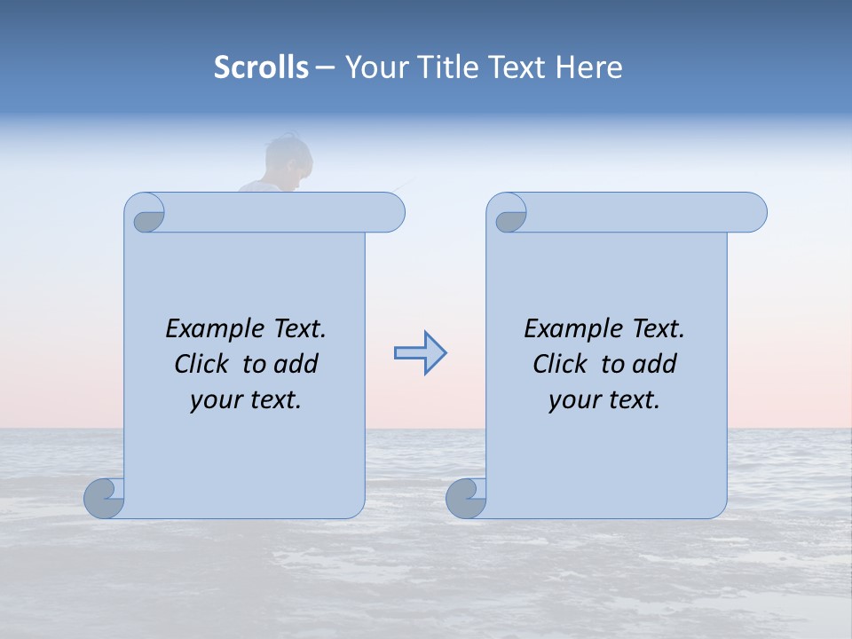 Silence Enjoyment Holiday PowerPoint Template