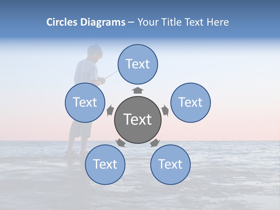 Silence Enjoyment Holiday PowerPoint Template
