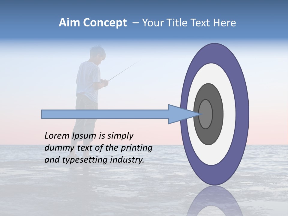 Silence Enjoyment Holiday PowerPoint Template