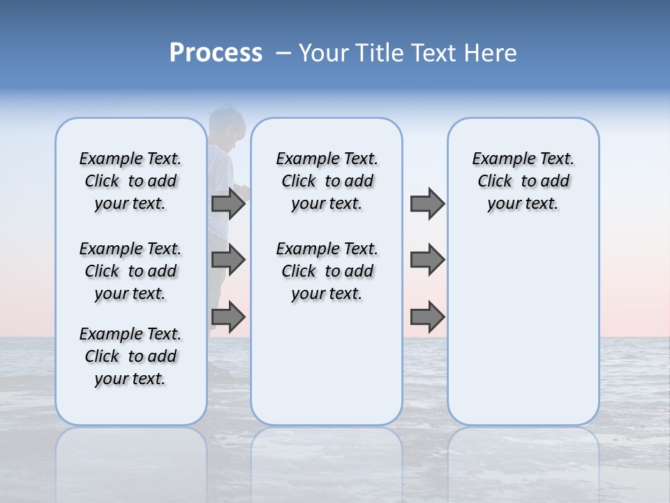 Silence Enjoyment Holiday PowerPoint Template