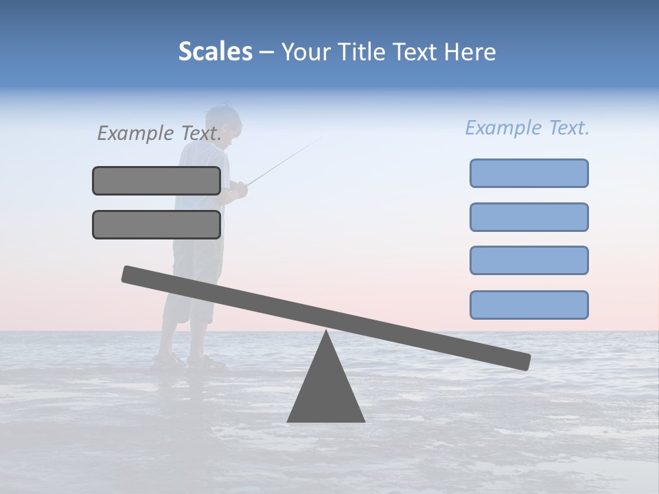Silence Enjoyment Holiday PowerPoint Template