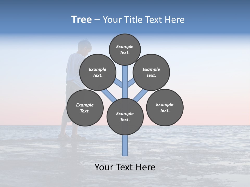 Silence Enjoyment Holiday PowerPoint Template