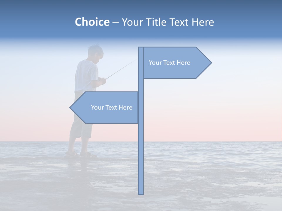 Silence Enjoyment Holiday PowerPoint Template
