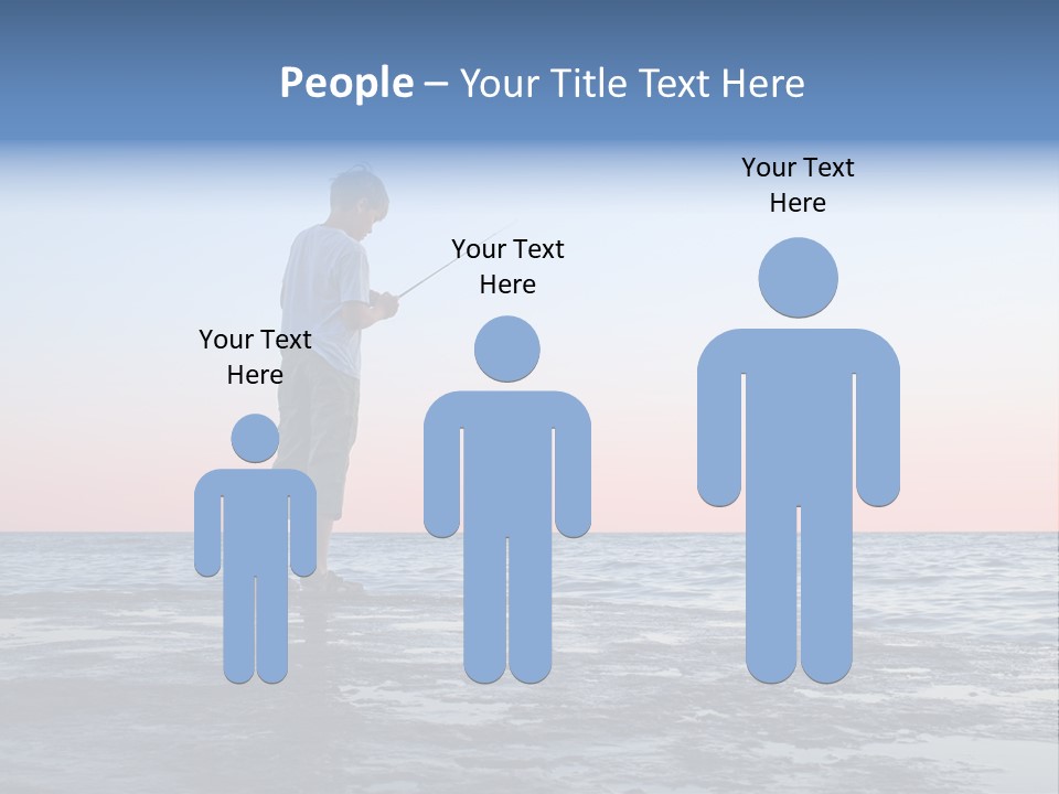 Silence Enjoyment Holiday PowerPoint Template