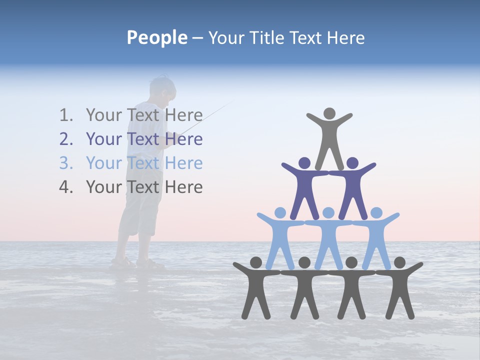 Silence Enjoyment Holiday PowerPoint Template