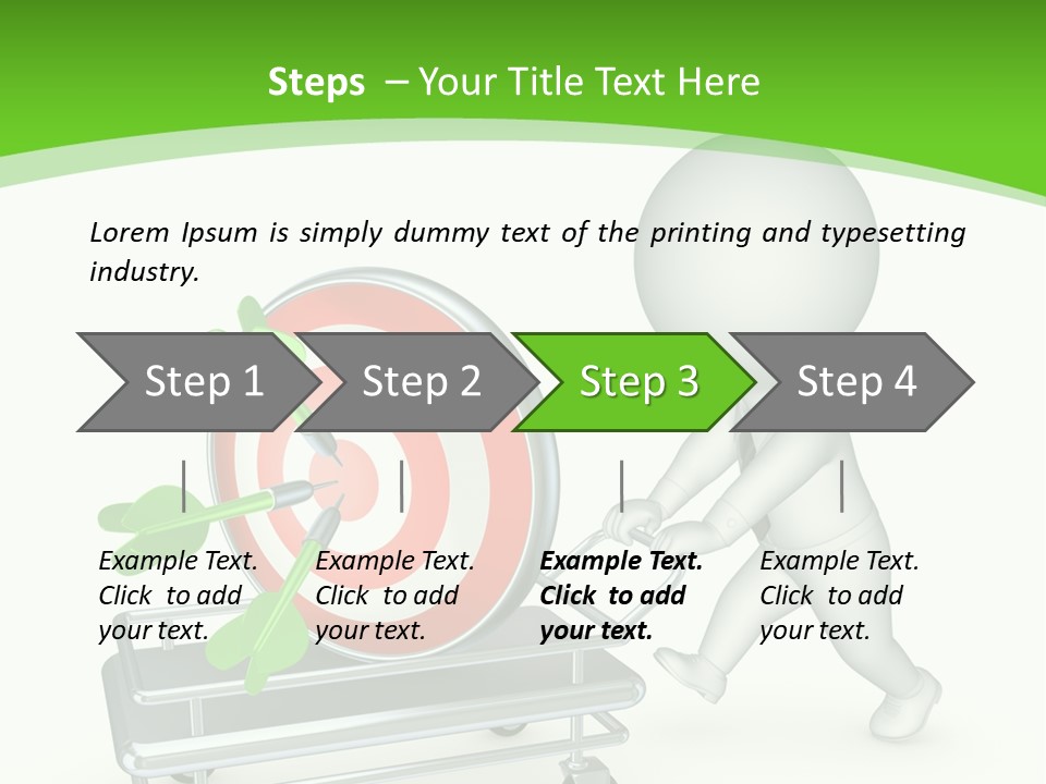 Shot Target Clearance PowerPoint Template