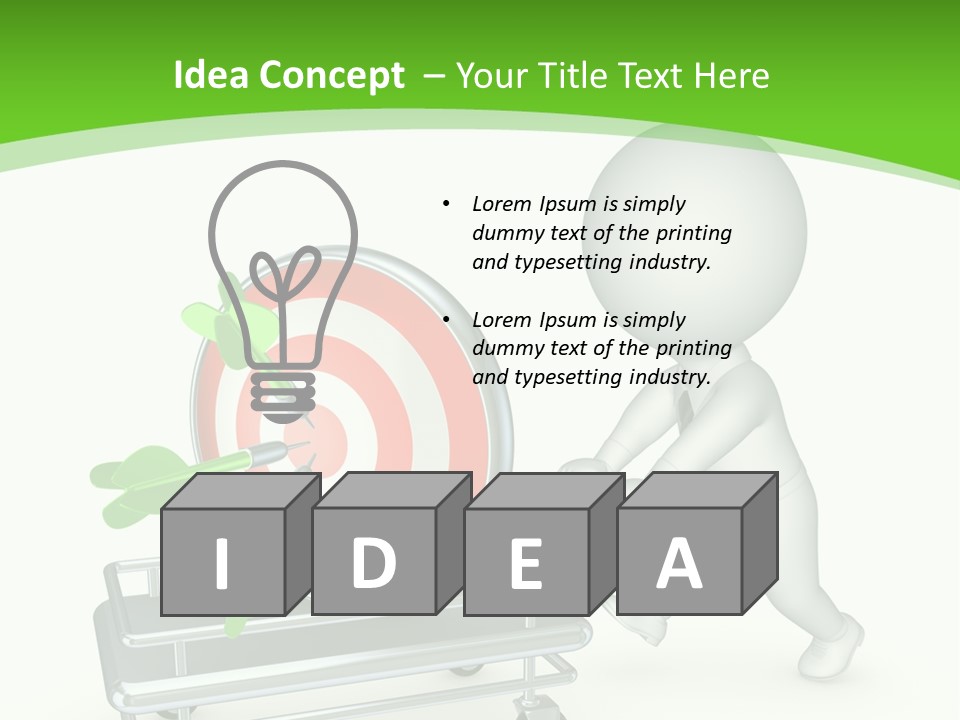 Shot Target Clearance PowerPoint Template