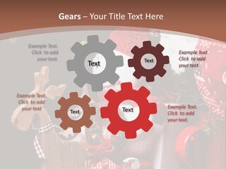 Sledge Present Decor PowerPoint Template