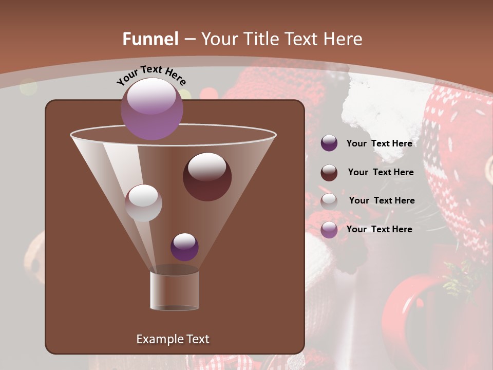 Sledge Present Decor PowerPoint Template