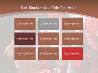 Sledge Present Decor PowerPoint Template