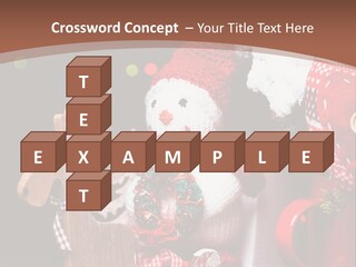 Sledge Present Decor PowerPoint Template