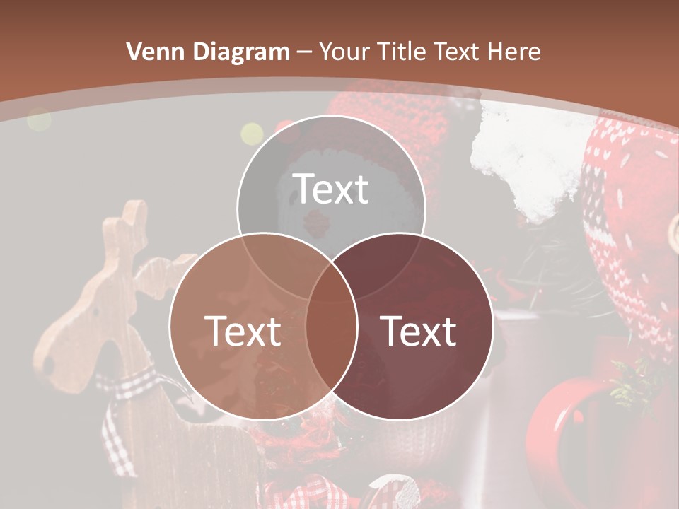 Sledge Present Decor PowerPoint Template