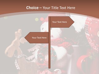 Sledge Present Decor PowerPoint Template