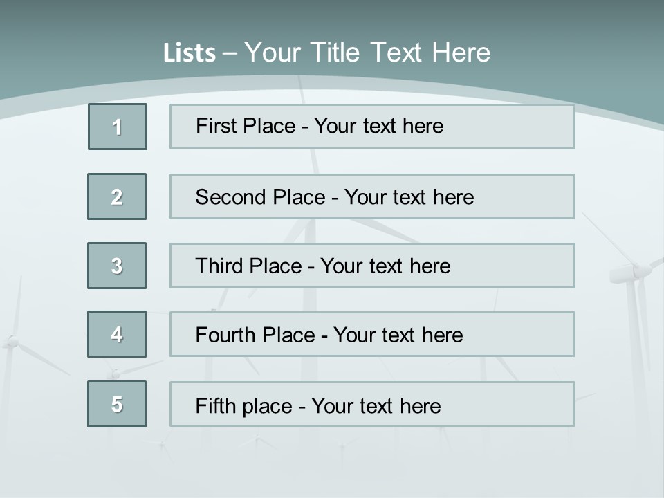 Pollution Electric Fog PowerPoint Template