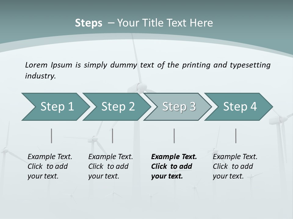 Pollution Electric Fog PowerPoint Template
