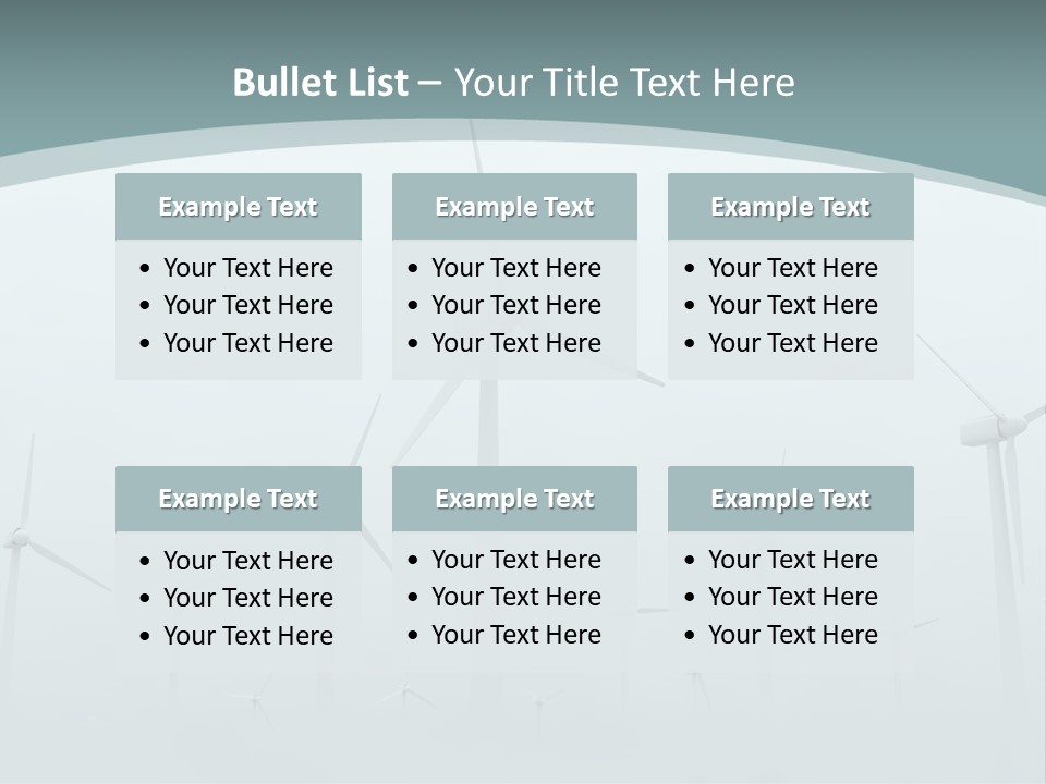 Pollution Electric Fog PowerPoint Template