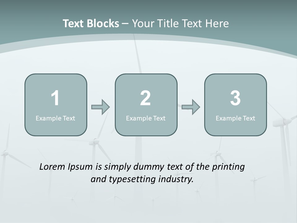 Pollution Electric Fog PowerPoint Template