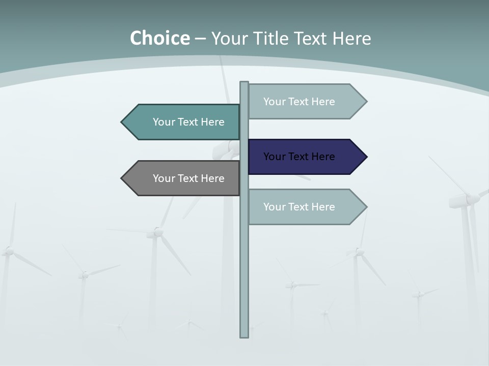 Pollution Electric Fog PowerPoint Template