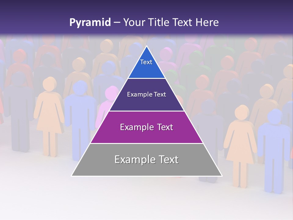 Togetherness Cooperation Crowd PowerPoint Template