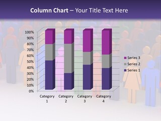 Togetherness Cooperation Crowd PowerPoint Template