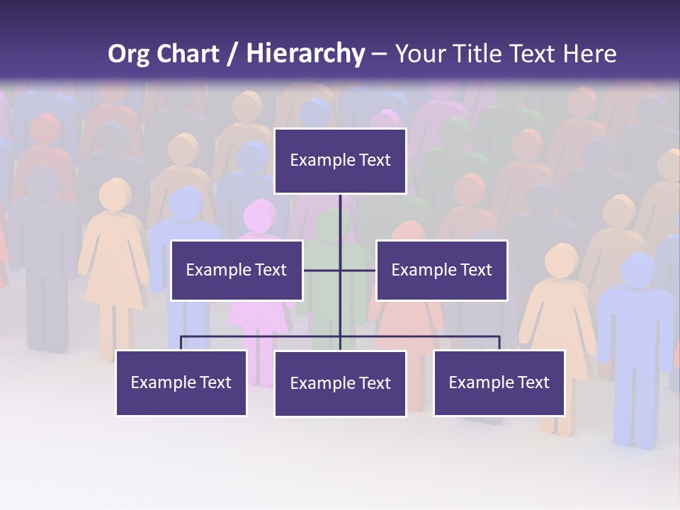 Togetherness Cooperation Crowd PowerPoint Template