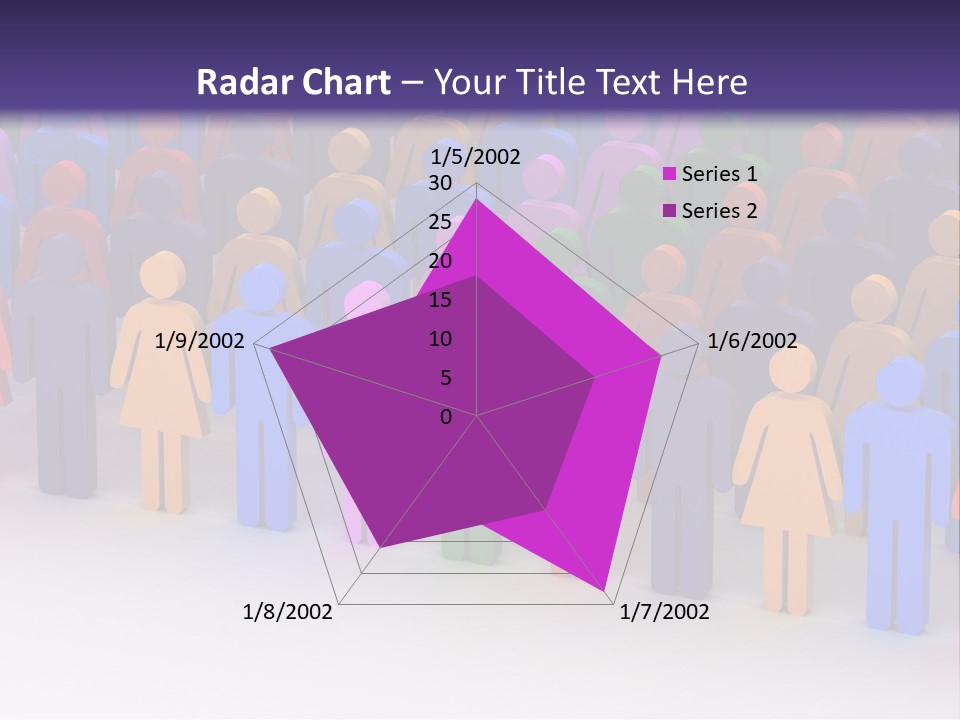 Togetherness Cooperation Crowd PowerPoint Template